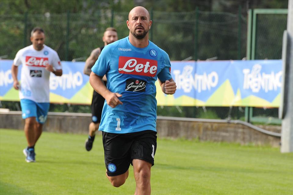 Reina e Albiol ancora a parte, ma corrono a bordocampo. Tonelli ancora out