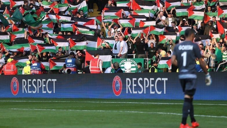 Le 90mila sterline dei tifosi del Celtic: 15mila per la bandiera palestinese, 75mila in beneficenza