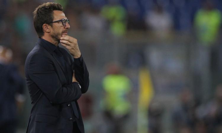 Di Francesco: “Il Napoli è una squadra forte. Dobbiamo avere più coraggio e malizia”