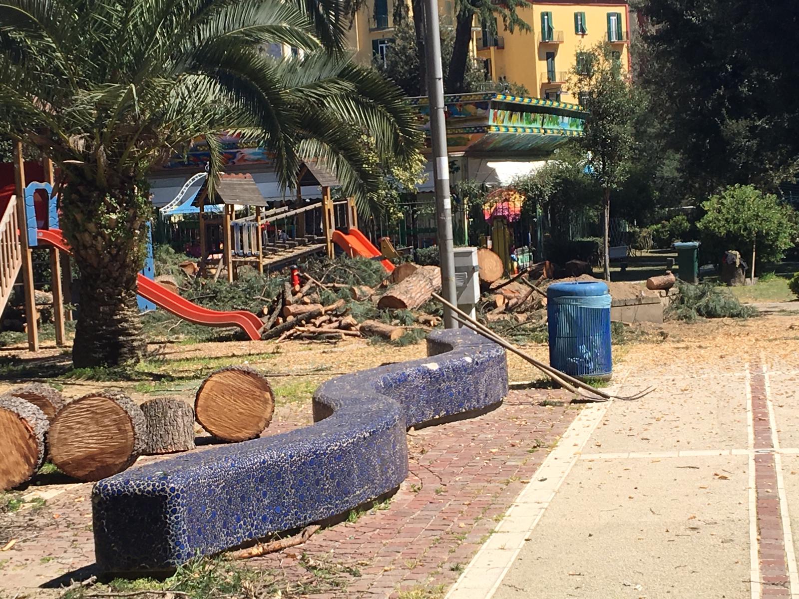 Parco Mascagna, i lavori di riqualificazione sono nuovamente sospesi  (Cormezz)