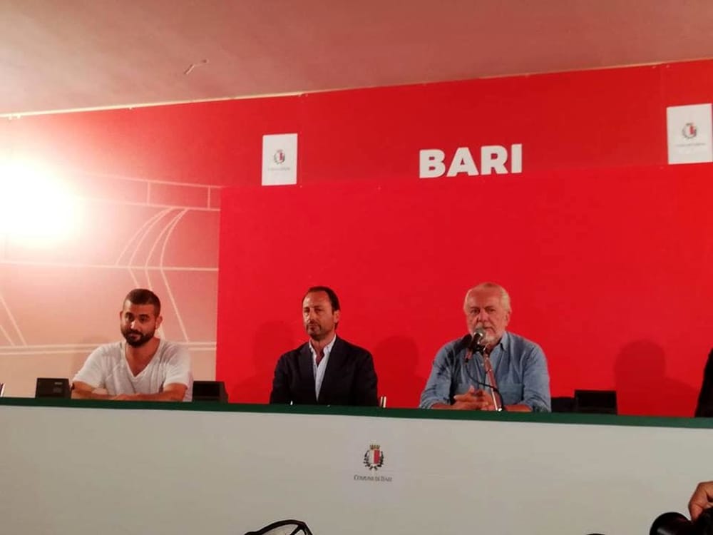 Gazzetta del Mezzogiorno: contatti De Laurentiis-Dazn per la copertura delle partite del Bari