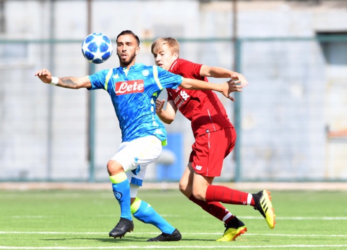 Yourh League, Napoli-Liverpool 1-1: Gaetano trova il pareggio al 94esimo