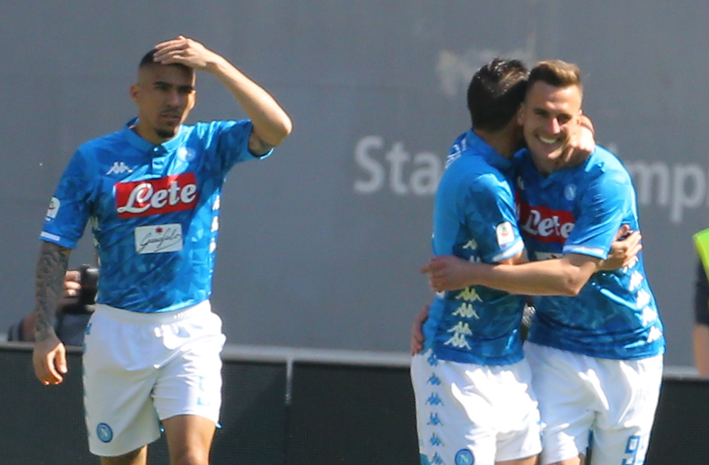 Roma-Napoli 1-4, pagelle / Milik è una boa gravida di gol