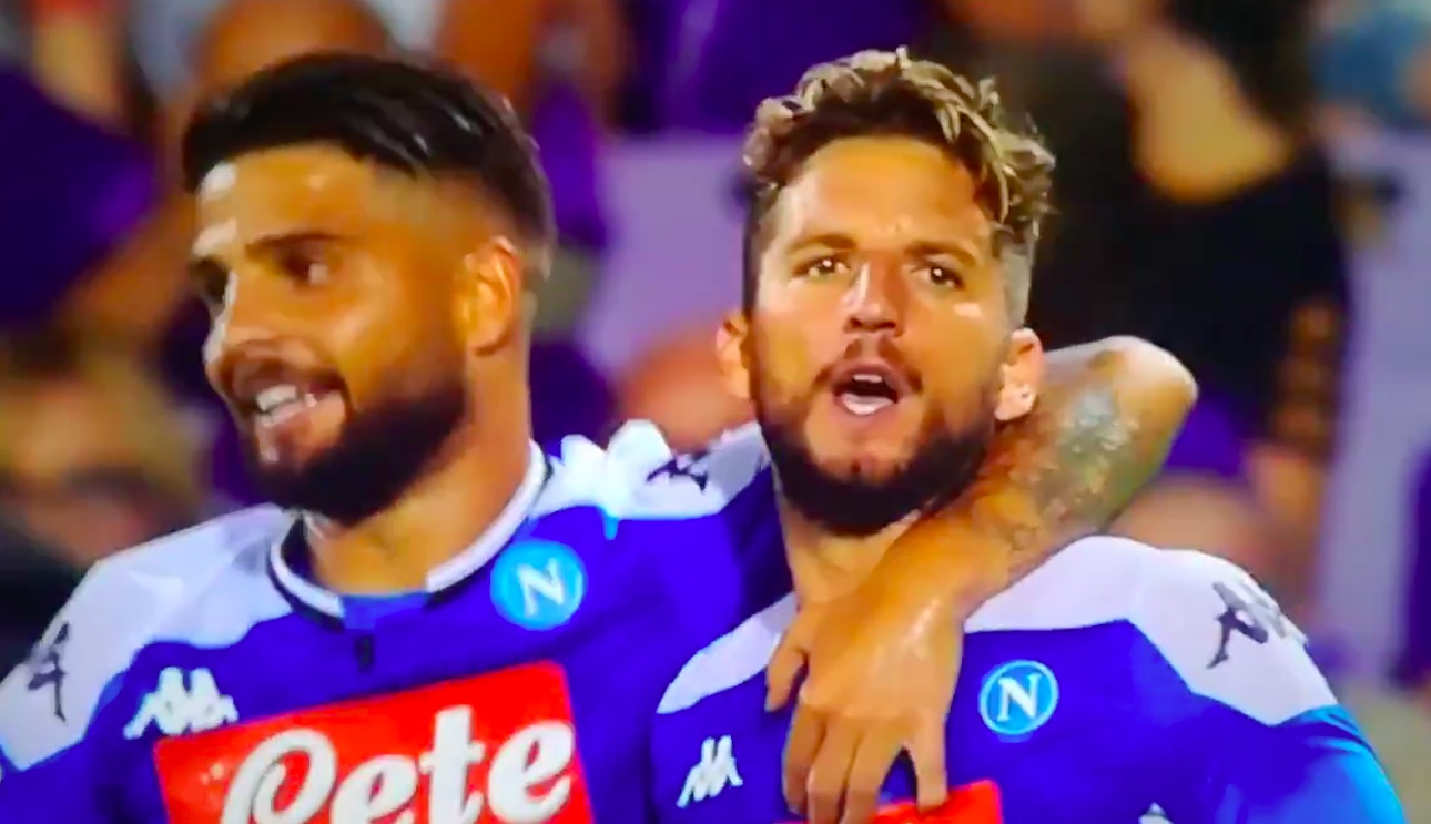 Mertens segna e prende in giro i tifosi della Fiorentina (VIDEO)