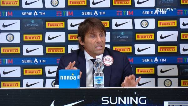 Conte: “Torti arbitrali? L’Inter si faccia sentire. Lukaku e Sanchez out”