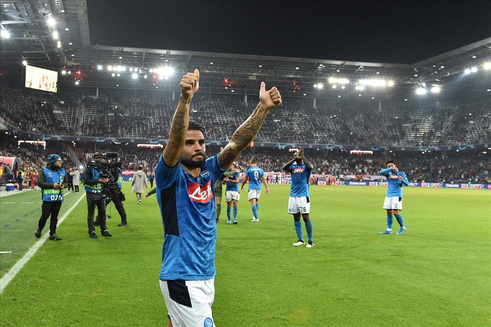 Insigne: “La visita di De Laurentiis? Un segnale forte che la società ci è vicina”