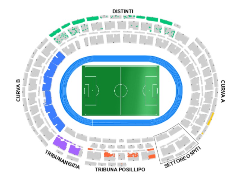 Napoli-Barcellona, curve esaurite in una mattinata. San Paolo verso il sold out