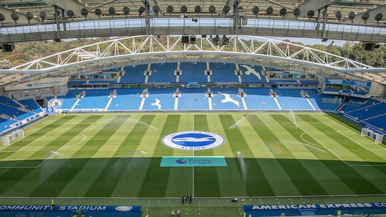 L’amichevole Brighton-Chelsea sarà la prima partita inglese con spettatori (2.500)