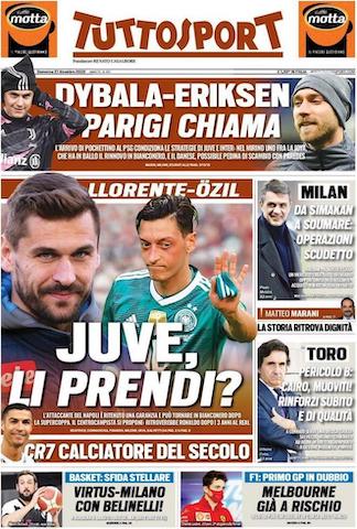 Tuttosport: la Juventus vuole Llorente