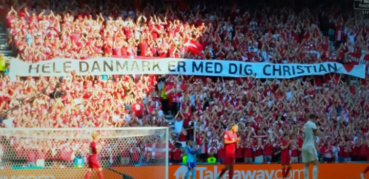 Al decimo minuto di Danimarca-Belgio lo stadio di ...