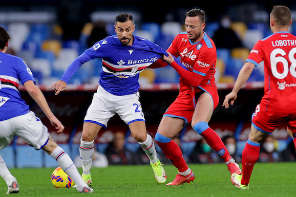 Infortunio gravissimo per Quagliarella, si ipotizza il ritiro