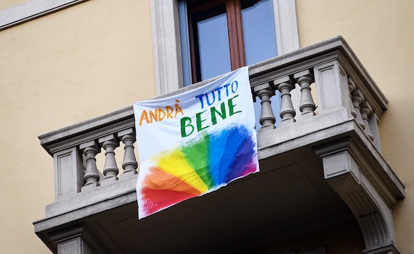 Oggi è l’anniversario di “Andrà tutto bene”