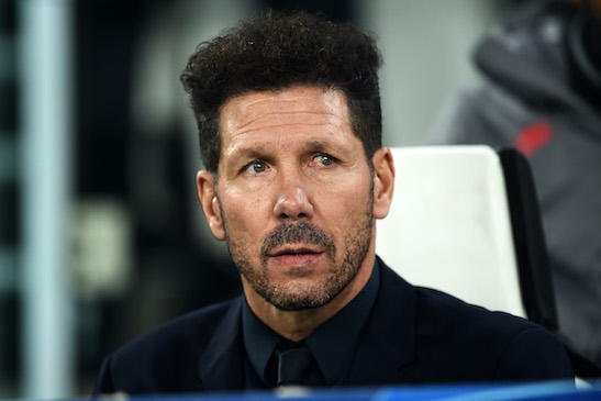 Simeone omaggia Luis Aragones dopo aver superato il record di panchine con l’Atletico