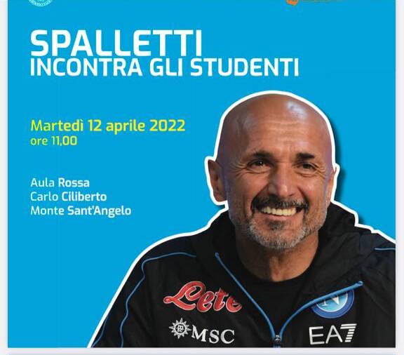 Martedì Spalletti terrà una lezione agli studenti dell’Università Federico II