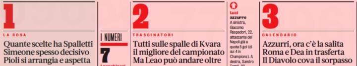 gazzetta dello sport