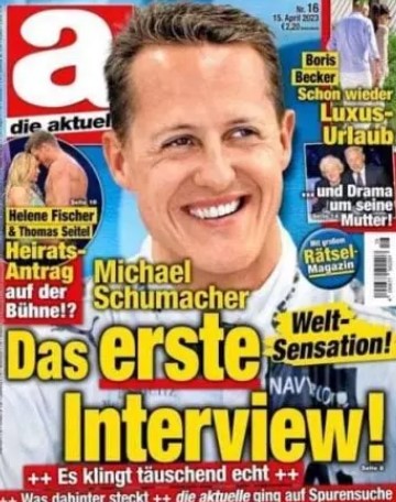 Schumacher, 200 mila euro di risarcimento alla famiglia per la finta intervista (Gazzetta)