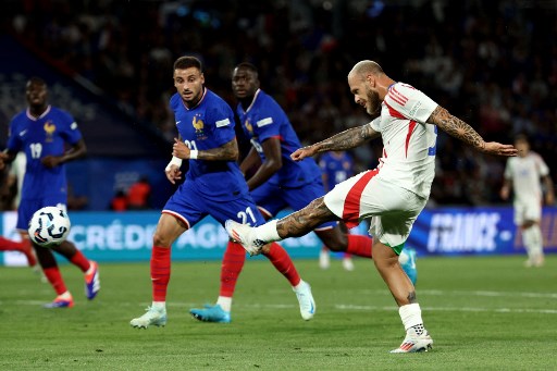 Italia in vantaggio sulla Francia, gol di Frattesi nel secondo tempo (LIVE)