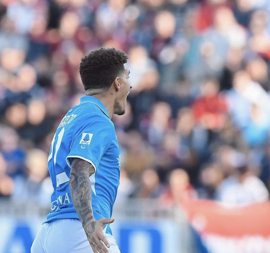 Cagliari – Napoli 0-4, dominio del Napoli alla Sardegna Arena. Rileggi qui la partita.