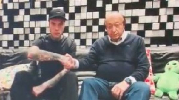 Moggi torna nel calcio, sarà il vicepresidente della squadra di Fedez